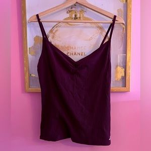 Purple Hollister cami top